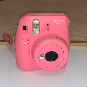 Pink Polaroid Camera!